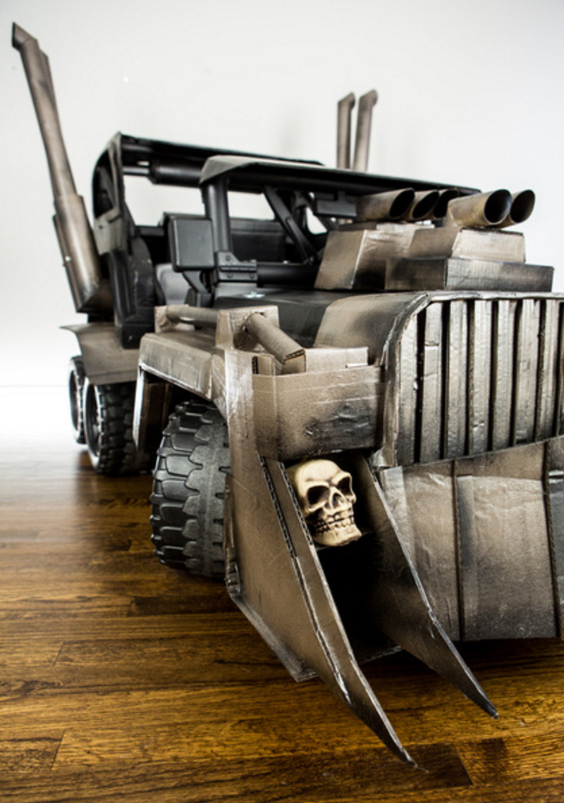 Illustration for article titled Your Halloween Costume Will Never Be As Amazing As This Mad Max Power Wheels